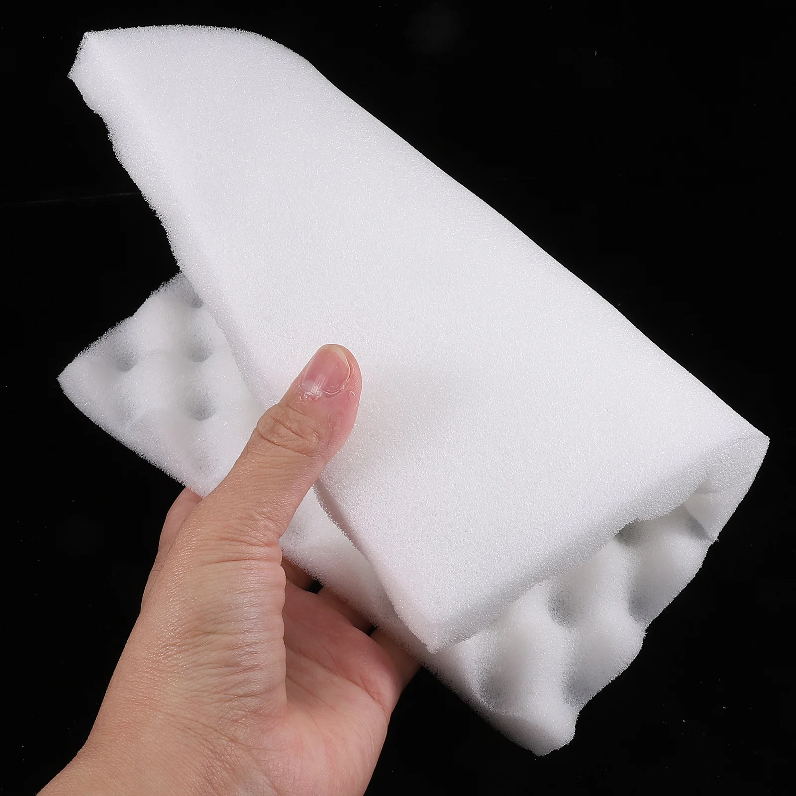 

4Pcs Wave Shape Sponge Cushion Eco Friendly Baking Tool Sugar Flower Drying and Shaping Pad for Home Hotel Bakery
