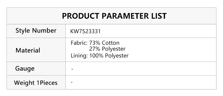 KW7523331 Lässige Damenhose mit geradem Bein, gemischter Stoff, elastische Taille, entspannte Passform, Hose mit Taschen – Detail 1