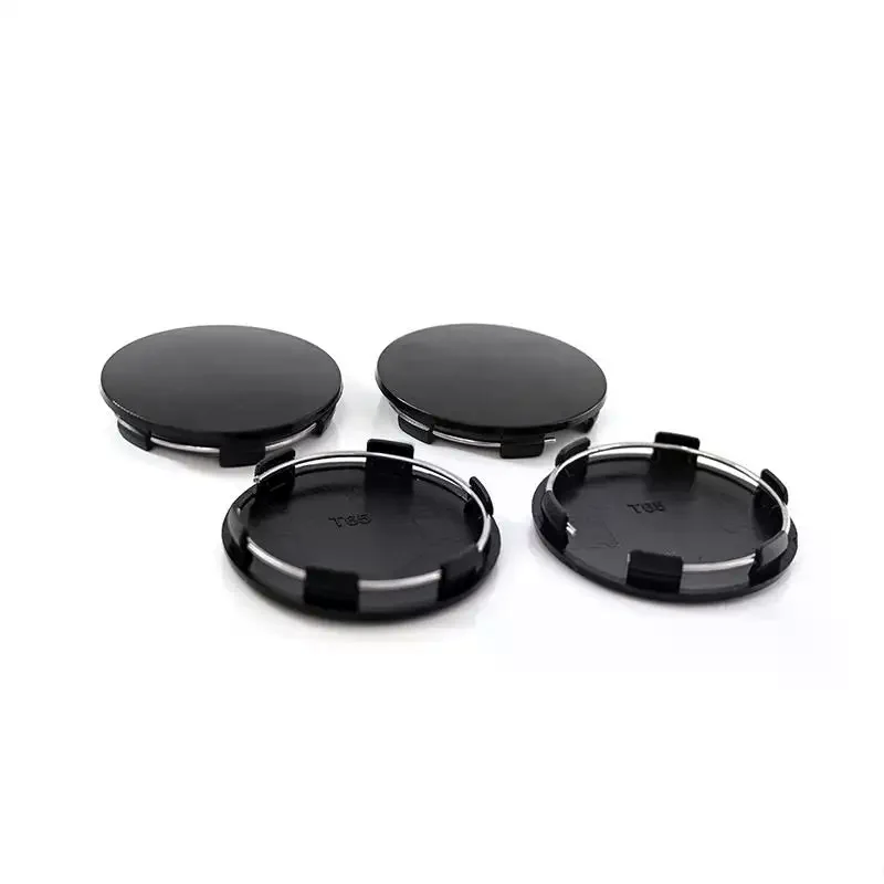 4PCS Fastening Car Hub Center Caps 65MM Anti-Falling 62.2mm ID Universal for Car Wheel Replacement Modification