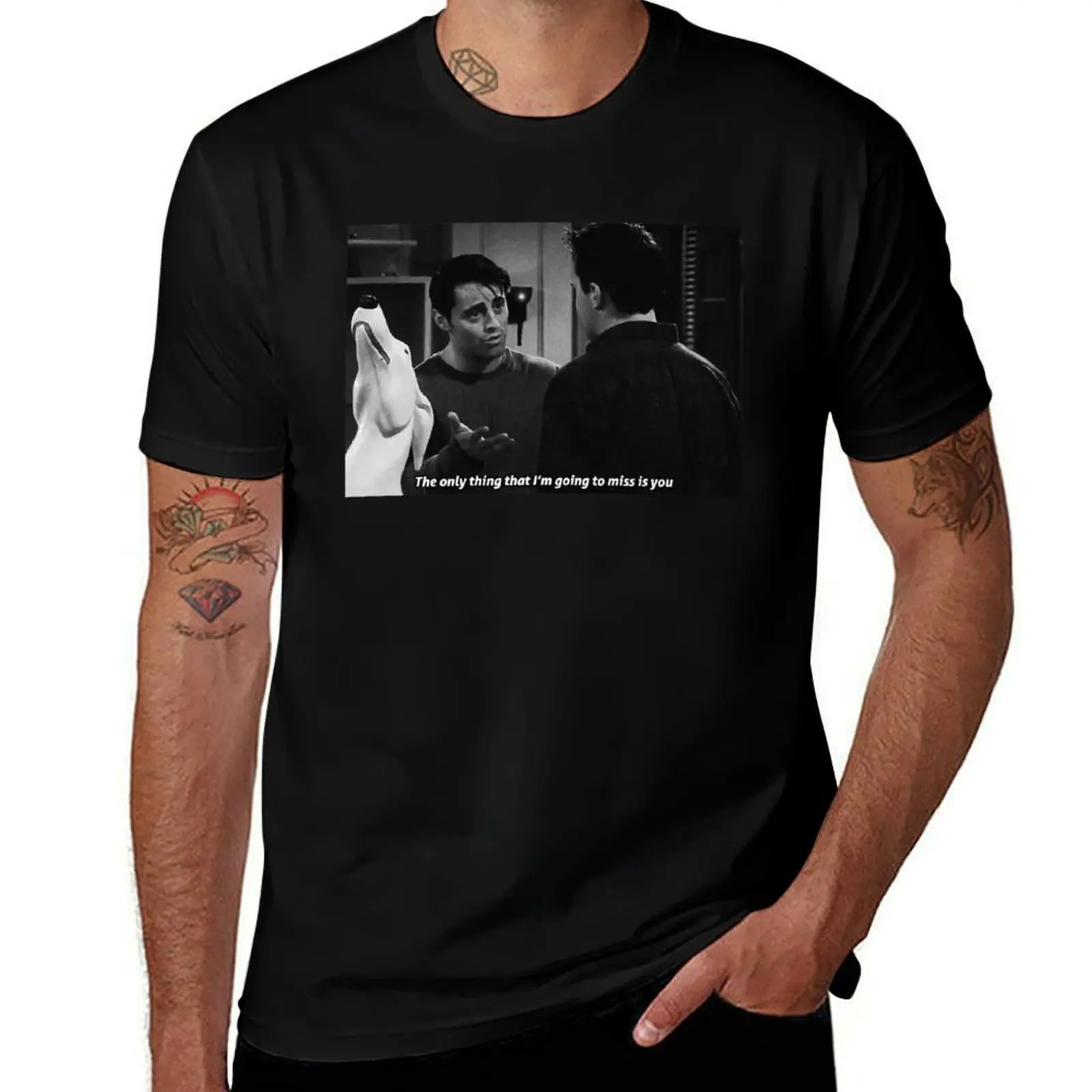 

Matthew Perry T-Shirt Big and Tall Solid Color T-Shirt