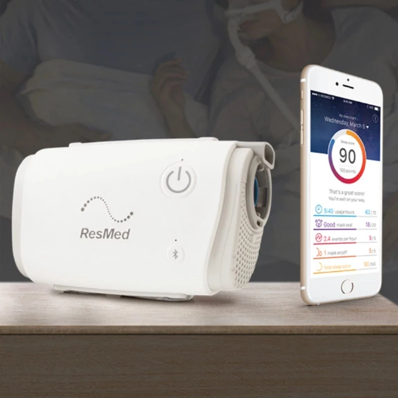 Resmed AirMini CPAP Full Set automatic Portable AirMini Home Bluetooth Medical Non-invasive Snoring Sleep Ventilator - Image 3