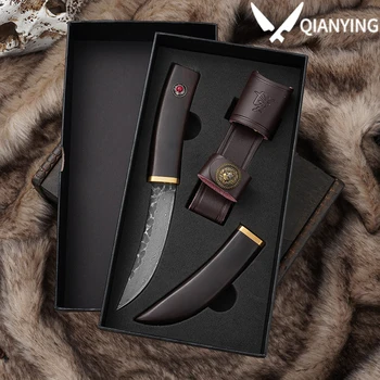 Damascus Steel Folding Pocket Knife 1