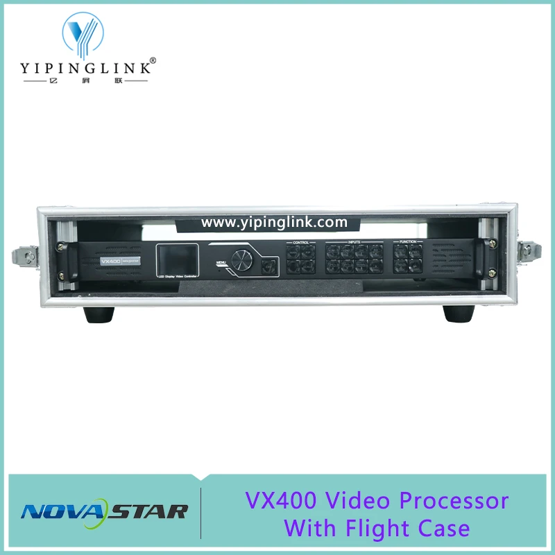 Novastar VX400 Video Controller All-in-One Controller With Flight Case For Rental Stage Full Color LED Screen Display