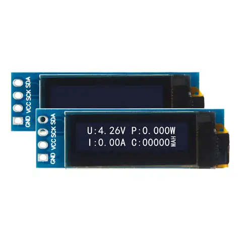0.91 inch OLED module 0.91" white/Blue OLED 128X32 OLED LCD LED SSD1306 Display Module 0.91" IIC Communicate for arduino