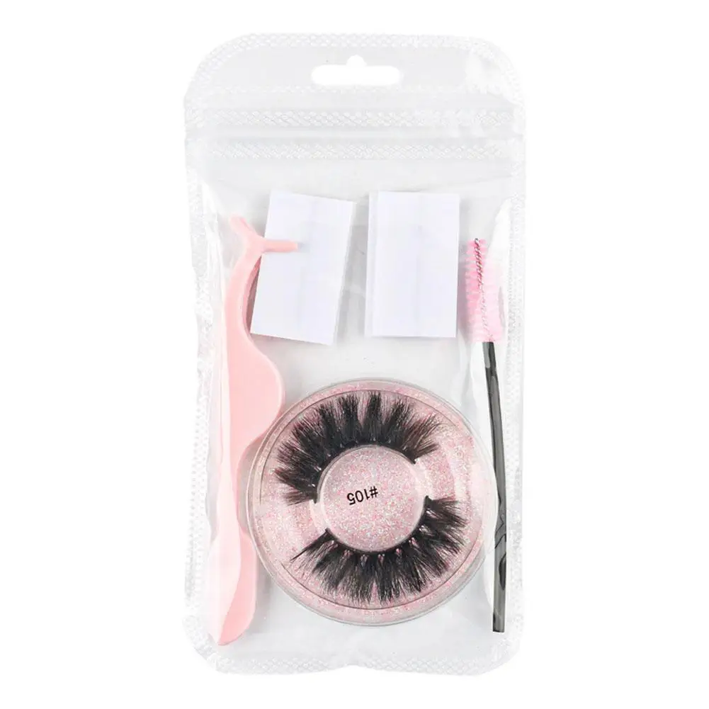 Cílios Naturais Auto-Adesivos Reutilizáveis, Múltiplos Pares Reversíveis, Falso, Sem Cola, Transporte Da Gota, S7S9