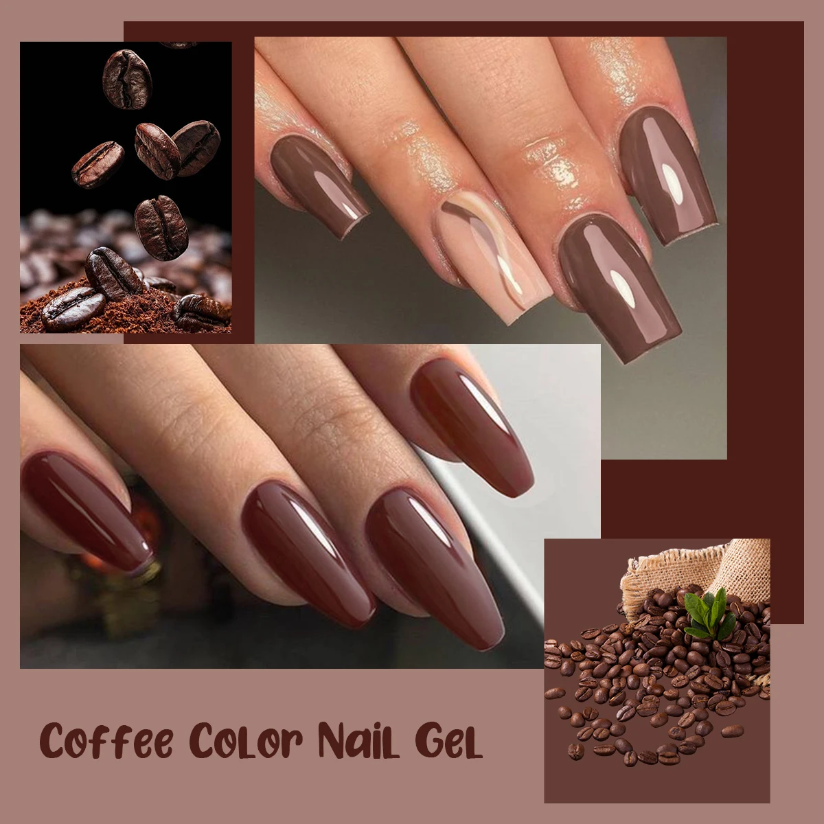 3ks/zestaw Czerwony Brązowy Fioletowy Kolor Żel Lakier Do Paznokci Dla Całego Sezonu 7ml Lakier hybrydowy Soak Off UV LED Gel Nail Art akcesoria do paznokci