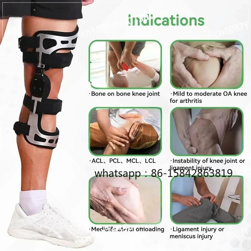 OA Unloader Knee Brace Preventive Protection Relief Arthritis Join Pain Degeneration Osteoarthritis Correction Knee Orthopedics