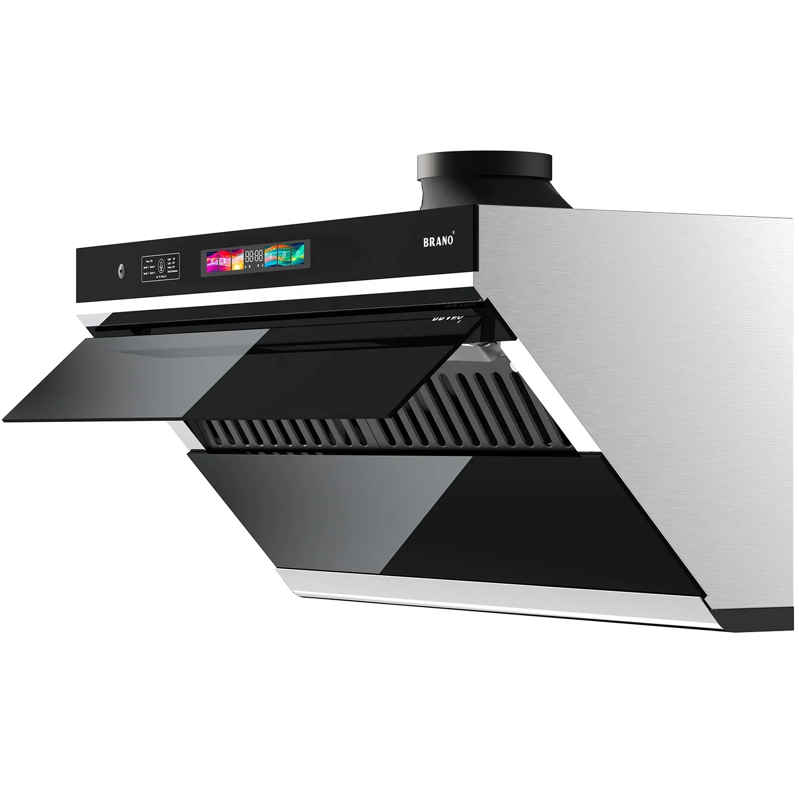 

Household Intelligent Range Hood Can Be Controlled In Multiple Ways Unique Side Mounted Range Hood