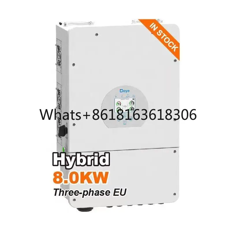 Ningbo deye inverter  sun-8k-sg04lp3-eu Inversor Deye 8kw Three Phases Hybrid Inverter