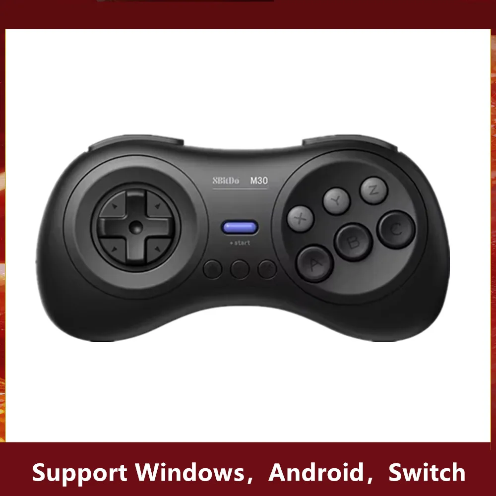 8Bitdo M30 Bluetooth-controller gamepad voor Nintendo Switch PC Windows Steam en Android met Sega Genesis Mega Drive-stijl
