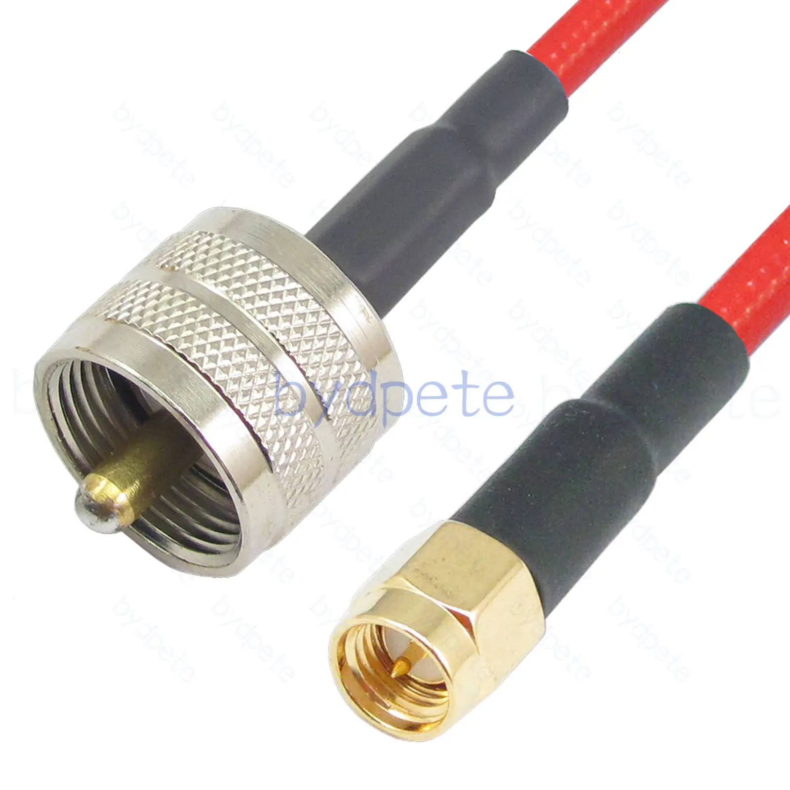 

UHF Male to SMA Male Plug RG402Red FEP Semi Rigid Flexible Coaxial Cable Low Loss RF 50ohms Coax Koaxial Kable