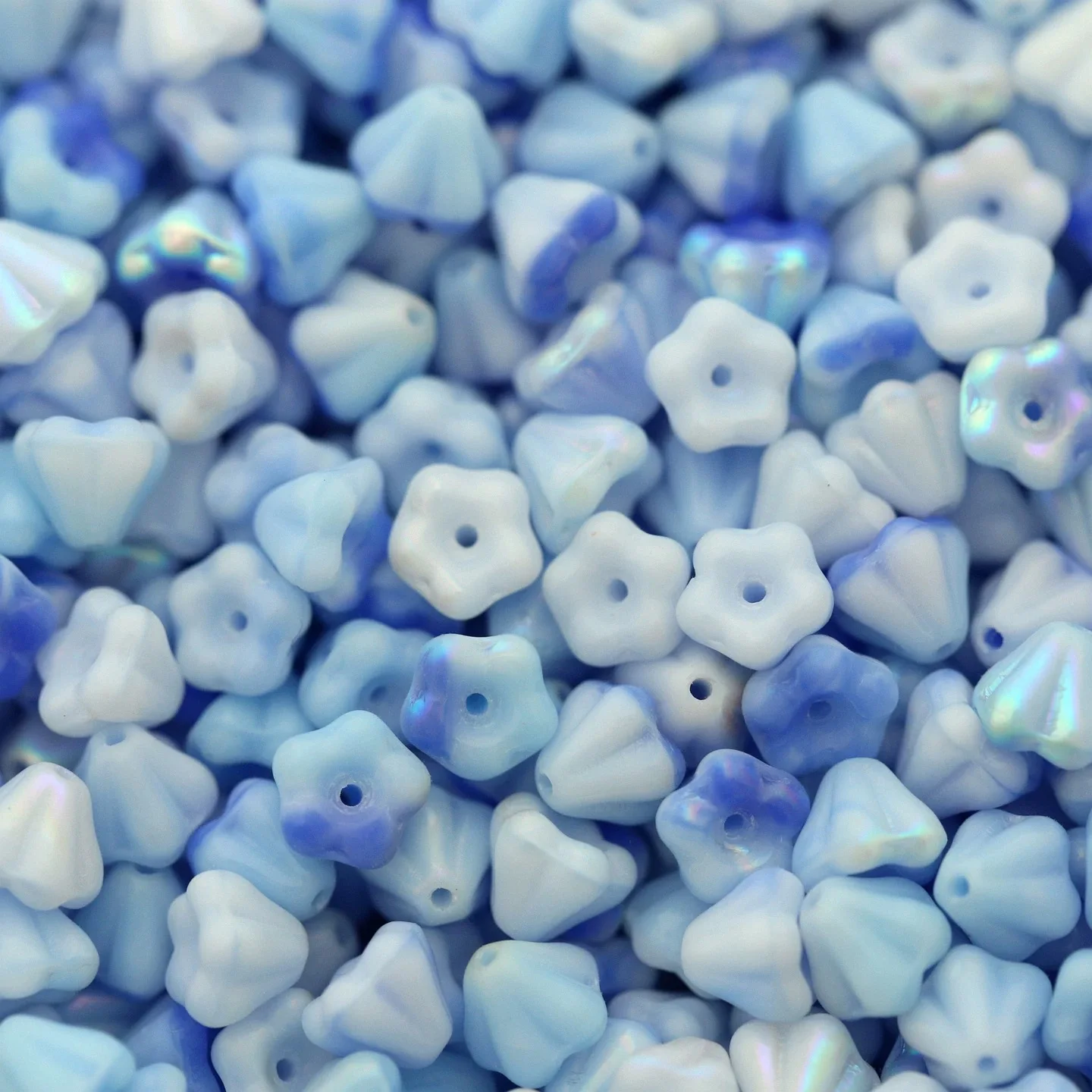 

100pieces 4*6mm (Multiple colors) Handmade Glass Beads Bracelet Necklace Earring Scatter Pieces DIY Semi-finished Production