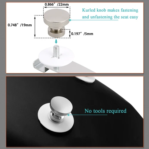 Imagen 2 del producto Kits de tuercas de montaje para guardabarros trasero de motocicleta, rosca 1/4-20, para Harley Touring Softail CVO Road King Street Glide Road Glide Fat Bob Electra Glide Low Rider Street Bob Breakout 1999-2024