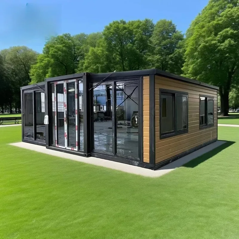 Prefab Modular Office Cabin Expandable Folding House for Construction Site Staff Dormitory