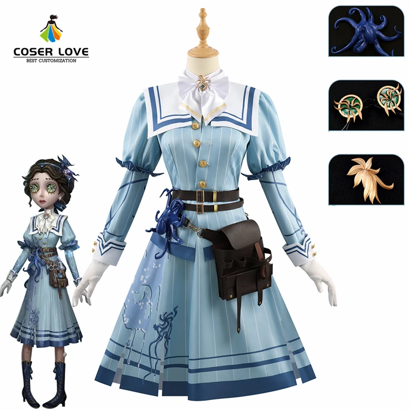 

Identity V Доктор Эмили Дайер Вечный Цветок Косплей Костюм Карнавал Хэллоуин Comic Con Костюмы