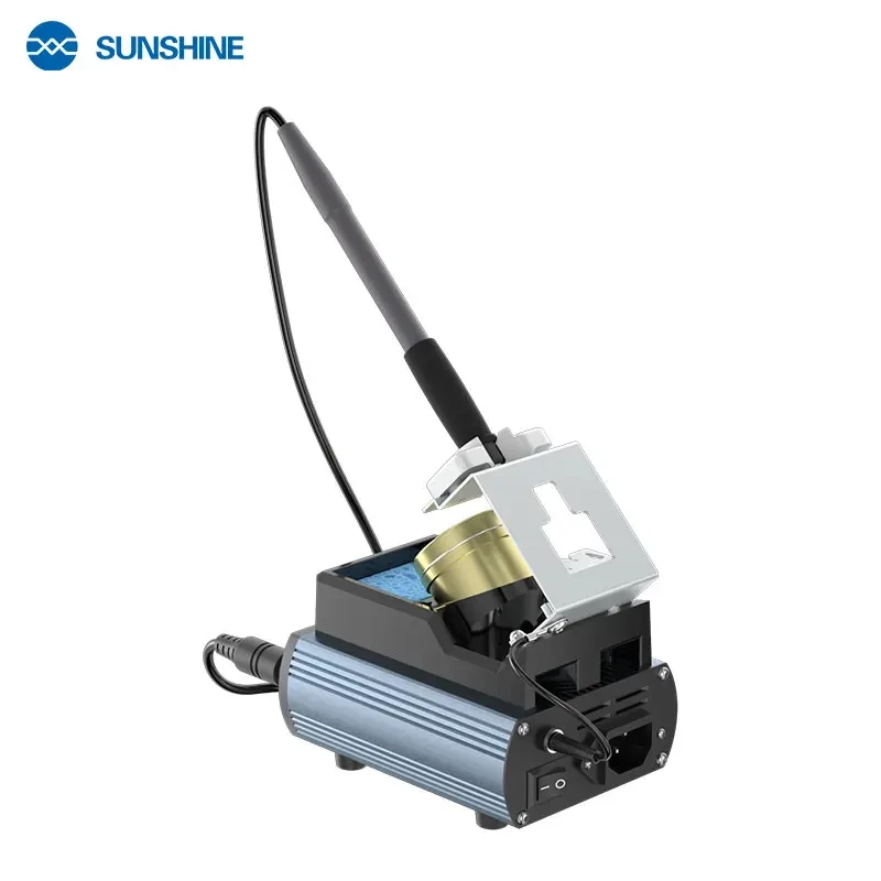 Sunshine S2 Soldering Iron Station With Temperature Control, Preset Channels, °C-°F Conversion ,Compatible C210 Soldering Tips