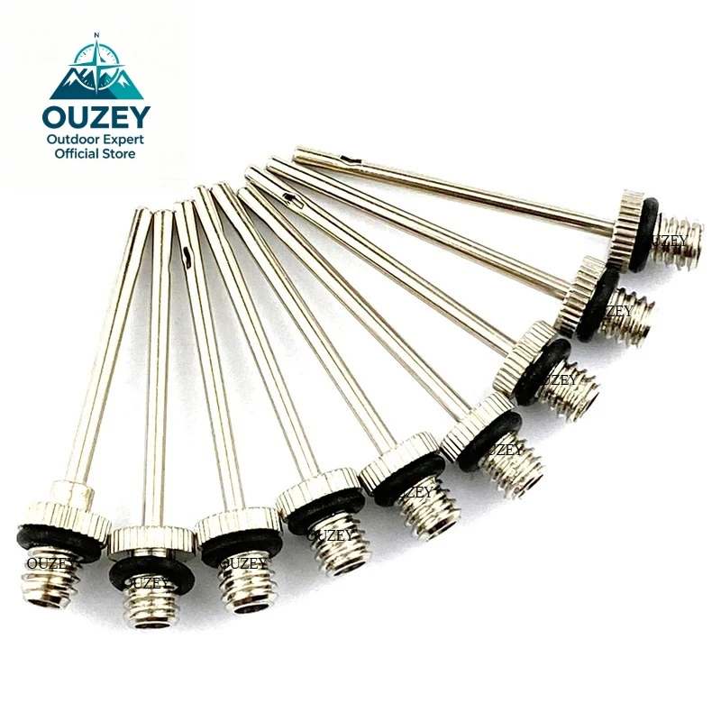 New 6Pcs Inflatable Needles Basketball Soccer Volleyball Inflatable Needles Balls Universal Needles European Style Ball Needle