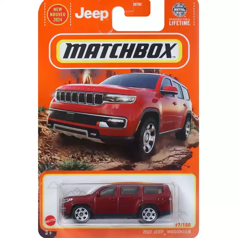 Mattel-Matchbox Car Toy for Boy, 1:64 Diecast, Espaço X, Modelo Tesla, Porsche Macan, Jeep Wagoneer, Nissan Pathfinder, Citroen, Original