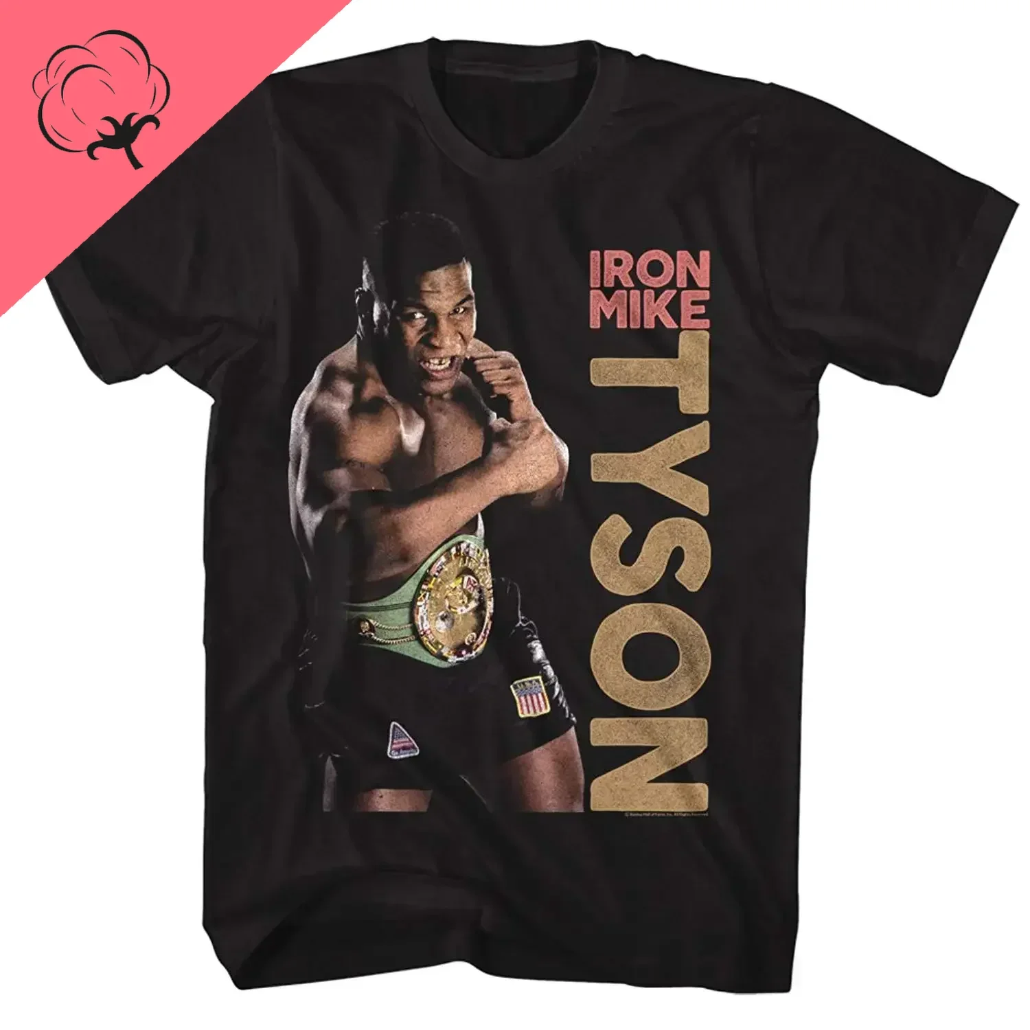 Heavyweight Boxing Champion Iron Mike Tyson  Fans 100%cotton T-Shirt Summer  Short Sleeve O-Neck Mens T Shirt New