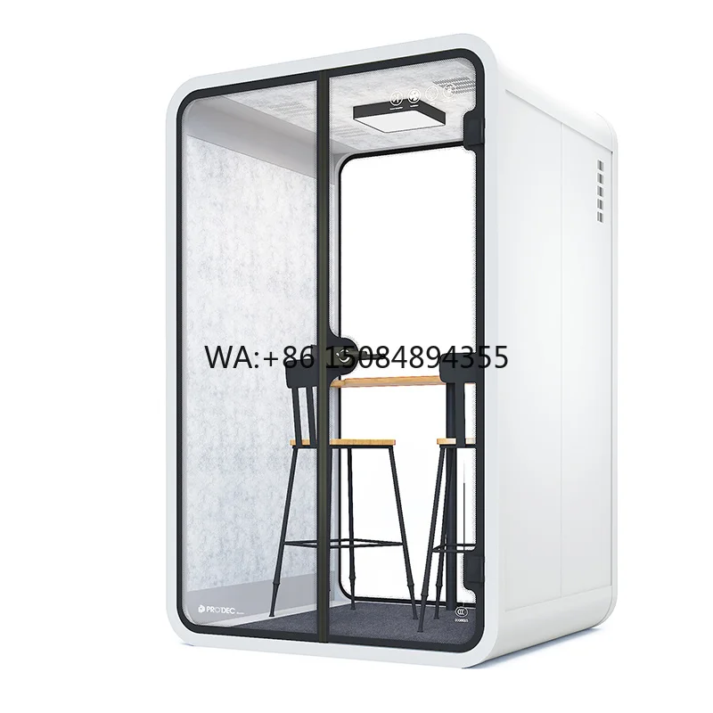 Soundproof Portable Office Cabin Workplace Phone Acoustic Voice Recording Chat Privacy Sound Proof Booth for Sale