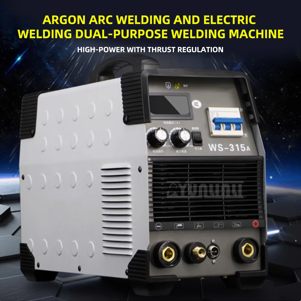 WS-315/400 Direct-Current, Water-Cooled, Stainless Steel TIG/MIG Dual-Purpose, All-Copper, Industrial-Grade 380V Welding Machine