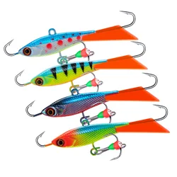 Goture Winter Ice Fishing Lure Balancer 3D Eyes 40mm 15g Jig Bait Artificial Hard Lure Jigging Balanced Fishing Bait Wobbler Set