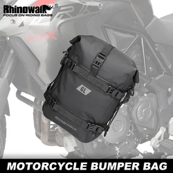 Rhinowalk Motorcycle Bumper Bag 6L Waterproof Tank Bag Motorbike Portable Seat Bag Motor Saddle Bag Suitcase For ADV Accessories