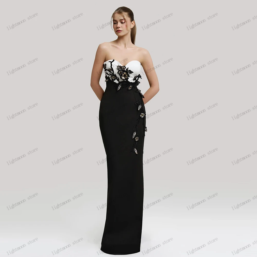 Moderne formelle Abendkleider für Damen, schlichtes Ballkleid, sexy trägerloses rückenfreies Kleid, maßgeschneiderte elegante Festkleider 2026