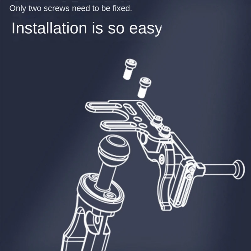 Adjustable Shutter Trigger Extension Rod For Gopro 9 Action Cameras Diving Mount SLR Underwater Tray Adapter