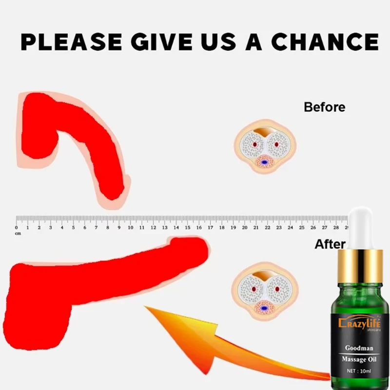 Penis Enlargement Oils For Man Big Dick Sex Help bigger harder Male Potency Pennis Increase Growth Men Lubricant Toys