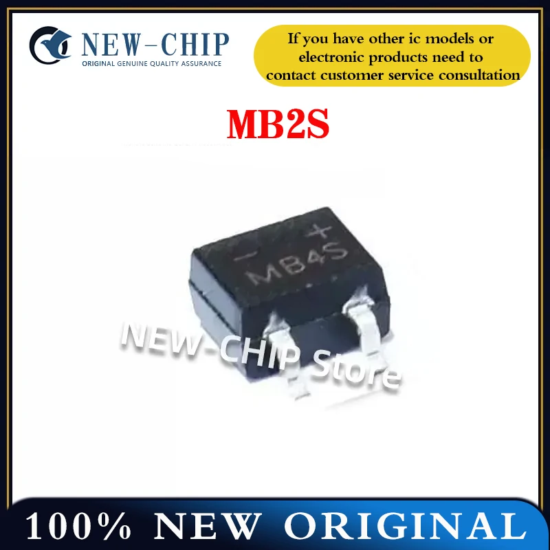 20PCS-500PCS/LOT  MB2S  SOP-4   New Original