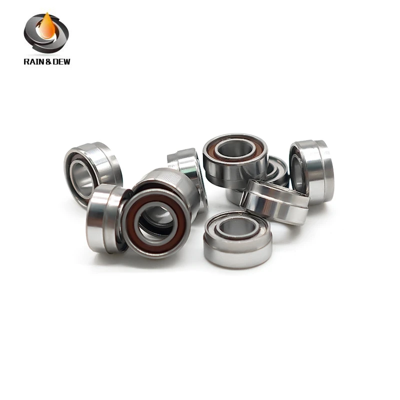 2PCS SR144TIKZWN8 3.175x6.35x2.780 mm For Handpiece ABEC-9 SR144TIKZWN8 Compatible Bearings