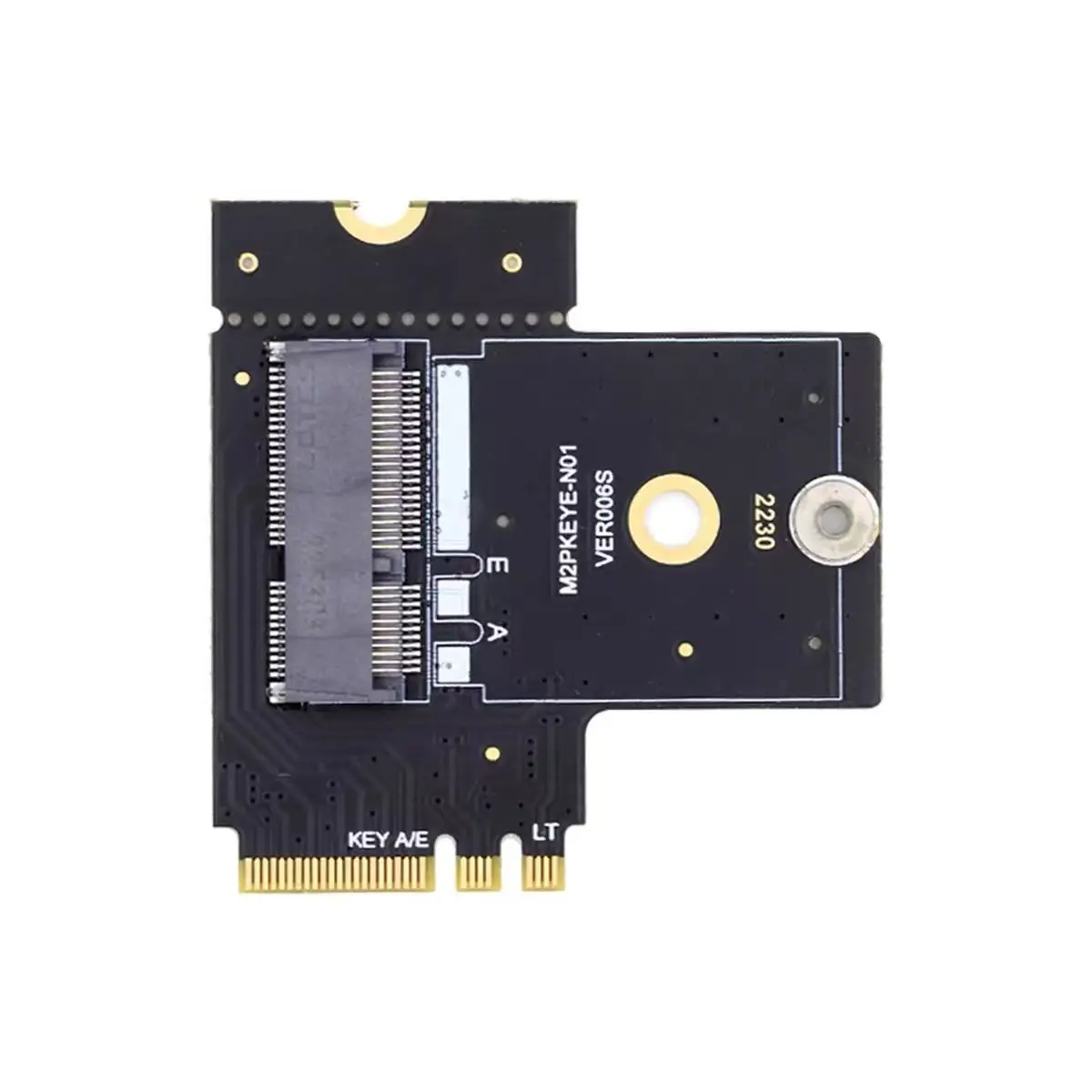 NGFF Key A+E PCI Express to SATA 3.0 6Gbps Dual Ports Adapter Converter Hard Drive Extension Card JMB582 2230
