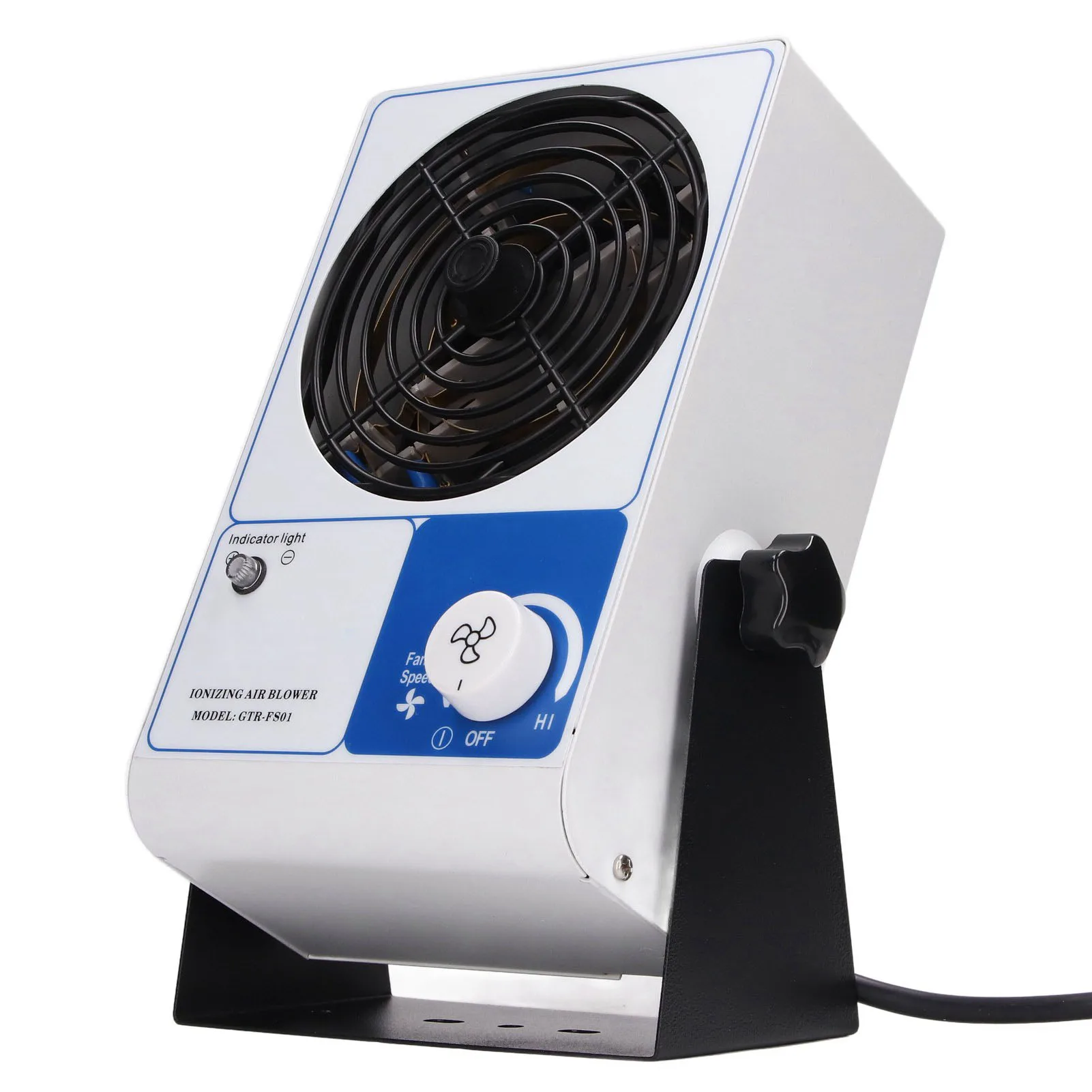 

Desktop Ionizing Air Blower Industrial Anti Static Dust Removal Adjustable ESD Ionizer Fan for Production Lines