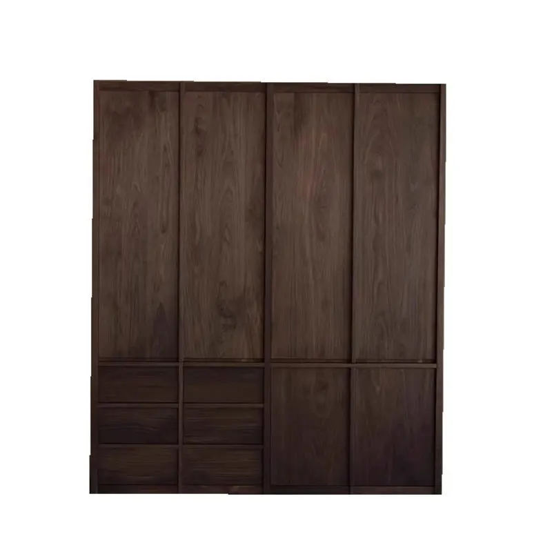 North America, Black Walnut, Wardrobe, Home, Small Unit, Bone Line, Bedroom, Drawer, Storage