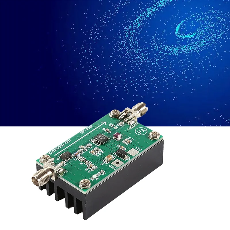 

A23F-RF21261W Модуль усилителя Высокомощный радиочастотный усилитель Средней мощности Широкополосный RF 2,4G Модуль отображения