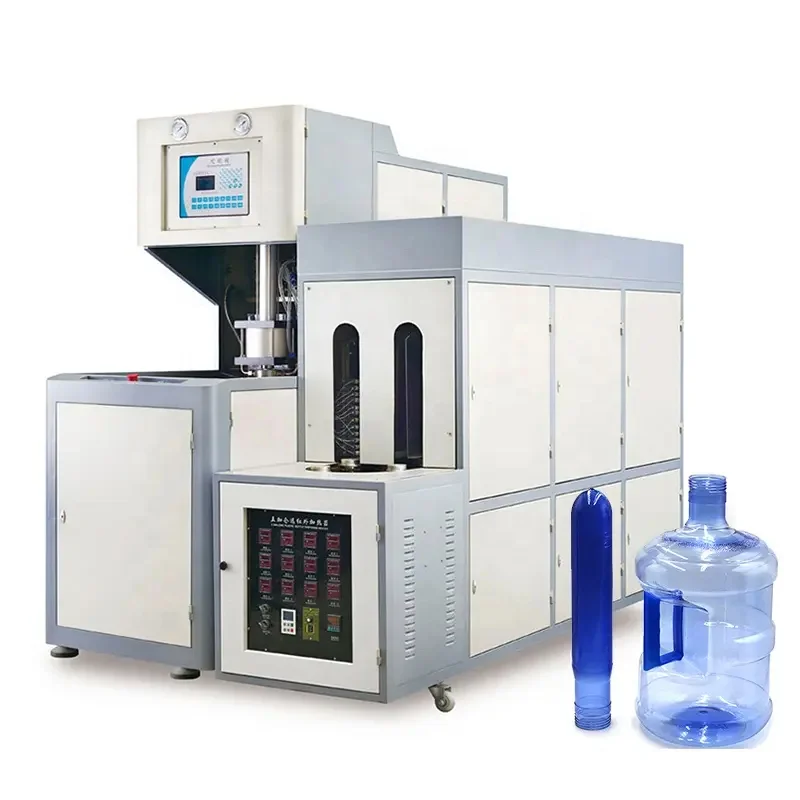 Semi Auto Blow Molding System 2 4 Cavity 500 2000 BPH Spare Parts 2 Year Warranty Soplador PET