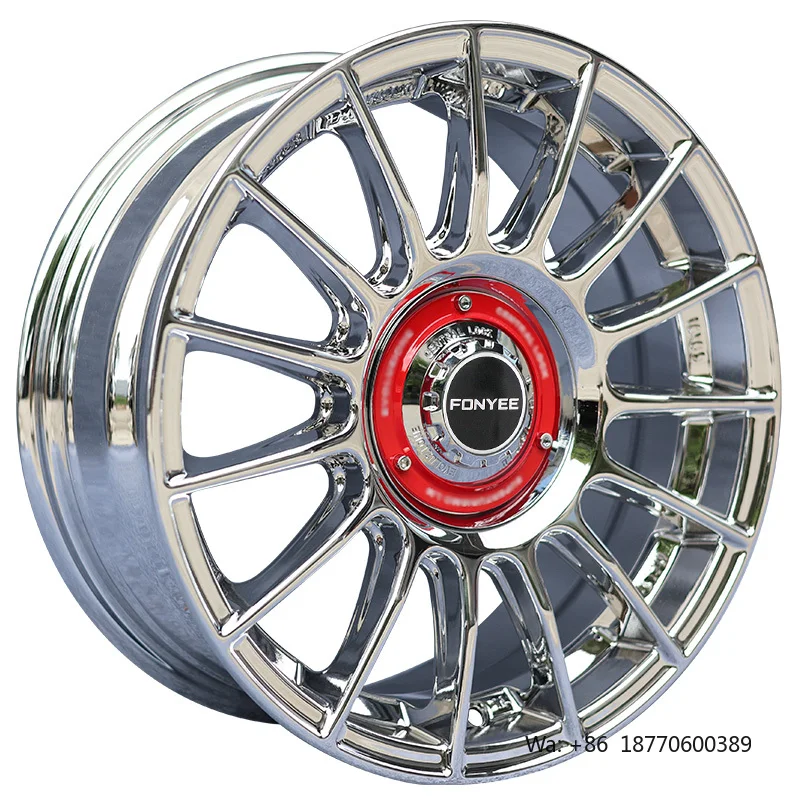 

Fonyee New Chrome Aluminum Alloy Wheels 16" Casting 4x100/108 Racing Passenger Car for /Vitz for Fit/ for