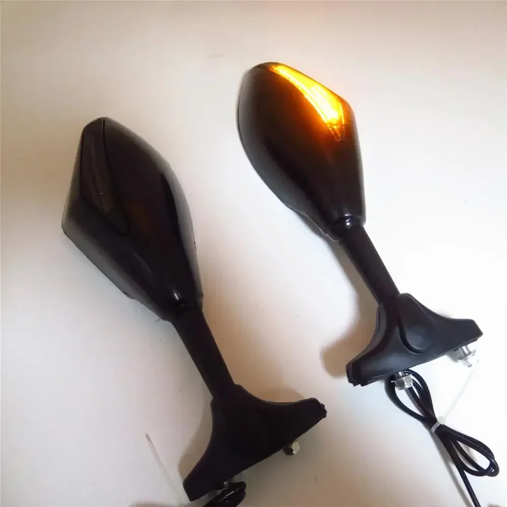 

Motorcycle Integrated Led Turn Signals Side Mirrors For Suzuki GSXR 600/750 2009-2012，Hayabusa 1999~2012