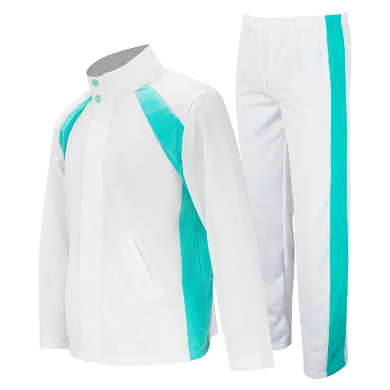 Anime Haikyu Aoba Johsai Middelbare School Uniform Volleybal Team Sportkleding Cosplay Kostuum Jeugd Jongens Jas Broek Pak