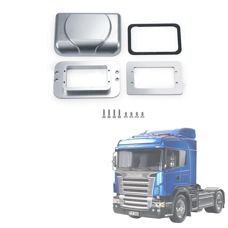 Metal Simulation Skylight For 1/14 Tamiya RC Tractor Truck King Hauler GL SCANIA R620 HIGHLINE ACTROS 3363 AROCS MAN TGX