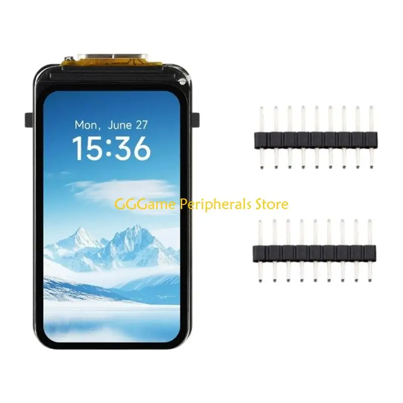 U55B Wireless LCD Board with 1.47in Display, Color Screen View and GPIO Access for Project Display Work Builds Tasks