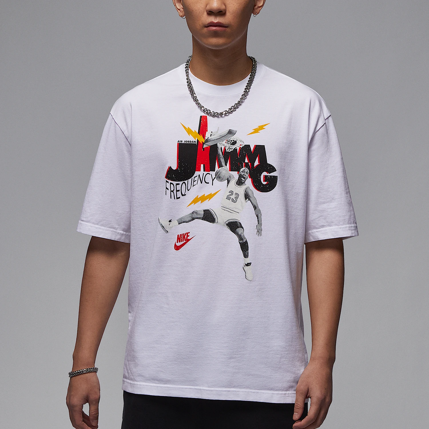 ナイキ 正規品 JORDAN メンズ ニット ルーズ カジュアル スポーツ 半袖 HJ2930-100