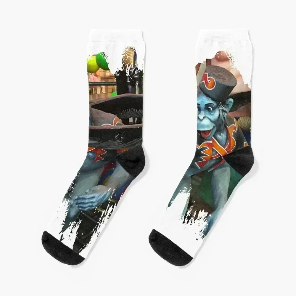 

When Monkeys Fly Socks cartoon custom Running winter thermal Woman Socks Men's