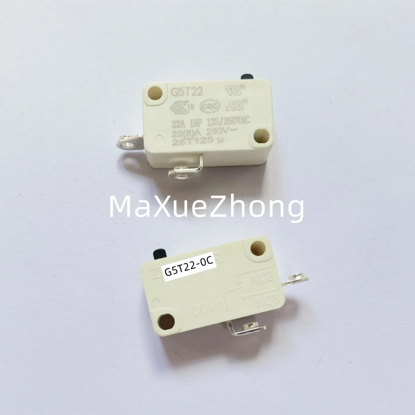 

Original new 100% electric faucet G5T22-0C micro switch 22A 125~250V 2pin toothed normally open KW3A