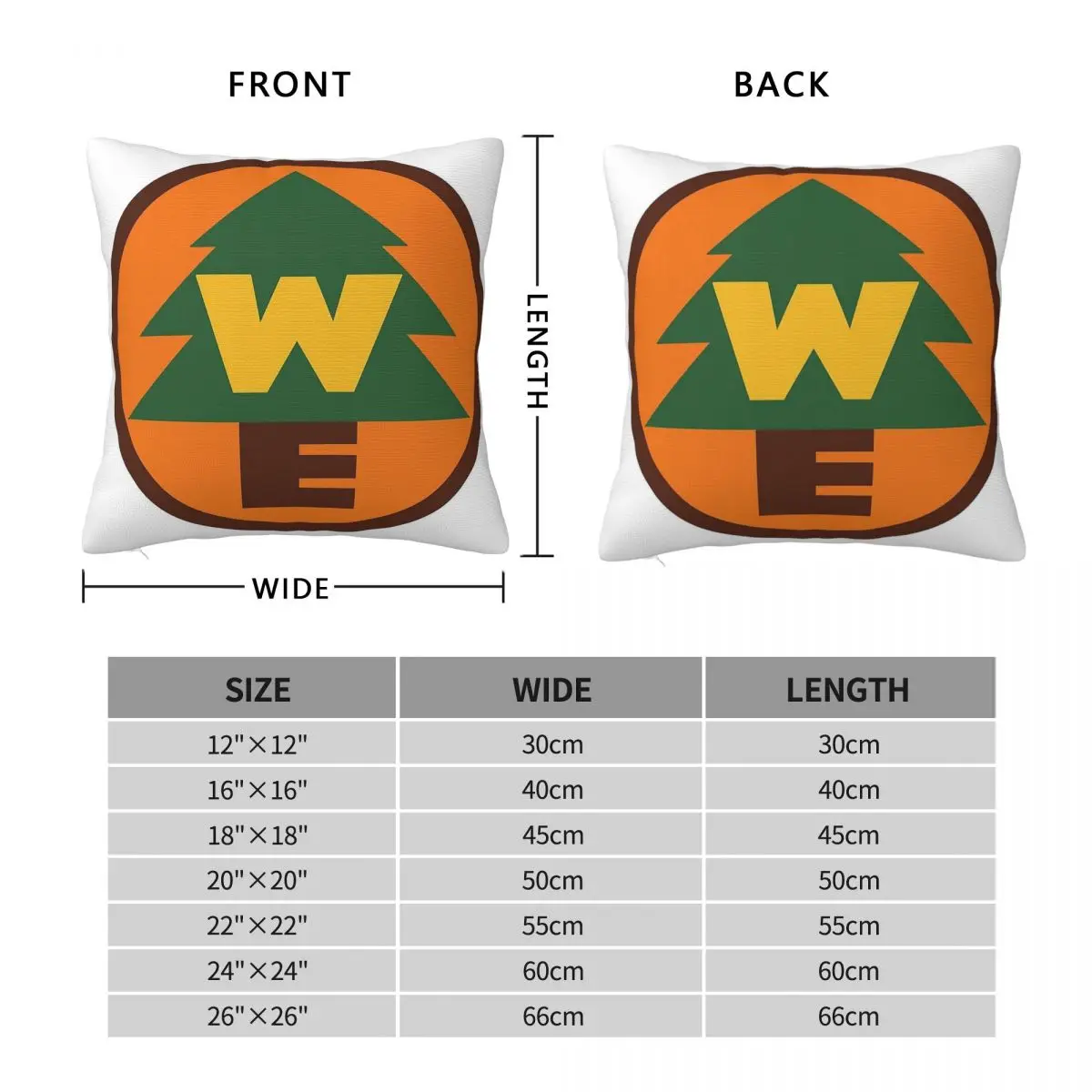 Wilderness Explorer Badge Pillowcase Polyester Linen Velvet Creative Zip Decor Home Cushion Case Wholesale