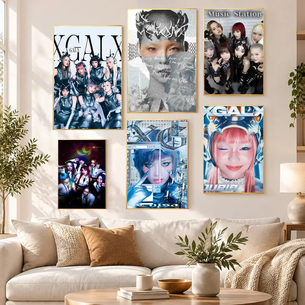 Music Artist Classic Alternative XG Poster HD Waterproof PP Self Adhesive Aesthetic Bedroom Dorm Gaming Room Home Decor Gift