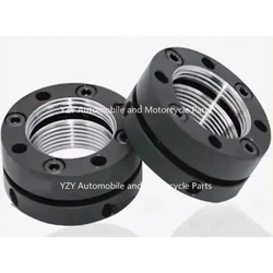 K-Type Axial Precision Lock Nut Round Anti-Loosening Self-Locking Nut M25/27/30/40*1.5/2.0P Machine Tool Ball Screw Bearing Nut