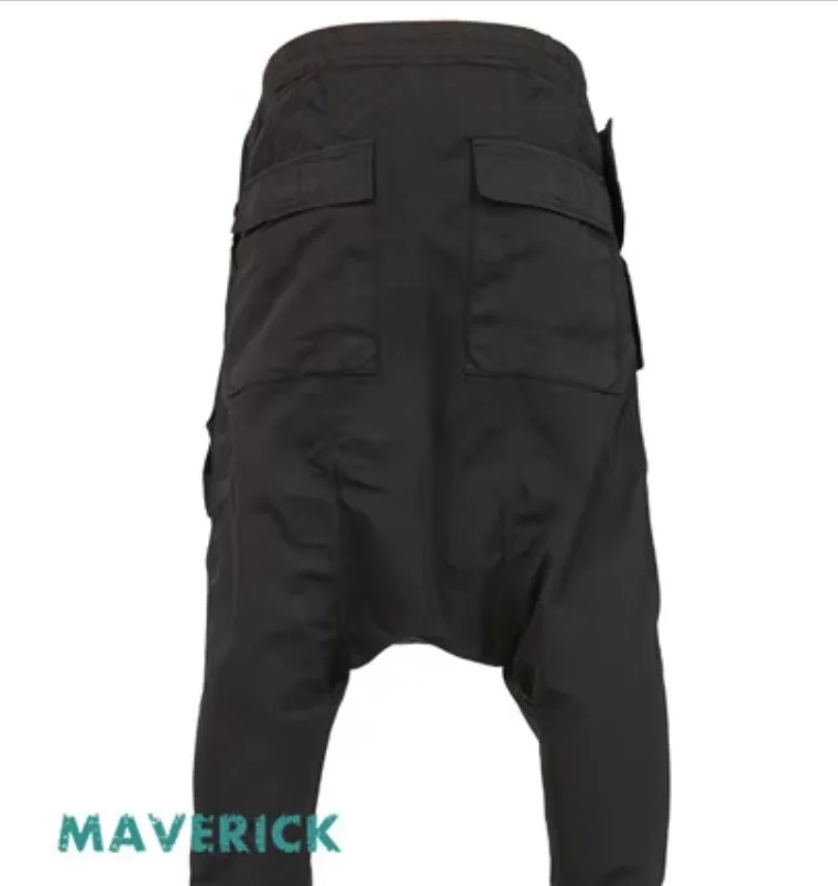 27-46 New 2025 Men\'s Clothing Fashion GD Dj Hair Stylist Asymmetrical Ride Casual Harem Pants Plus Size Singer Costumes