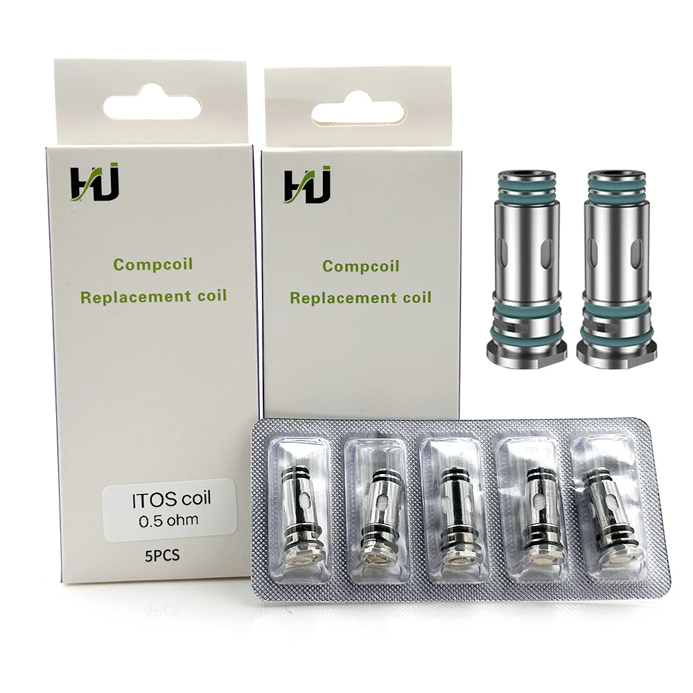 

Vmiss 10pcs ITO Coil M2 M3 ITO-M0 1.0ohm 1.2ohm 0.5ohm for E Cigarette Doric 20 Kit/ITO Pod Cartridge/ Drag Q Kit/ITO-X Pod